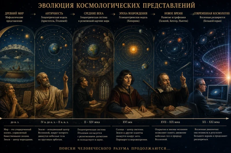 Эволюция космологических представлений