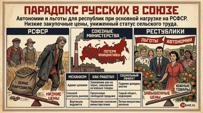 Парадокс русских в Союзе