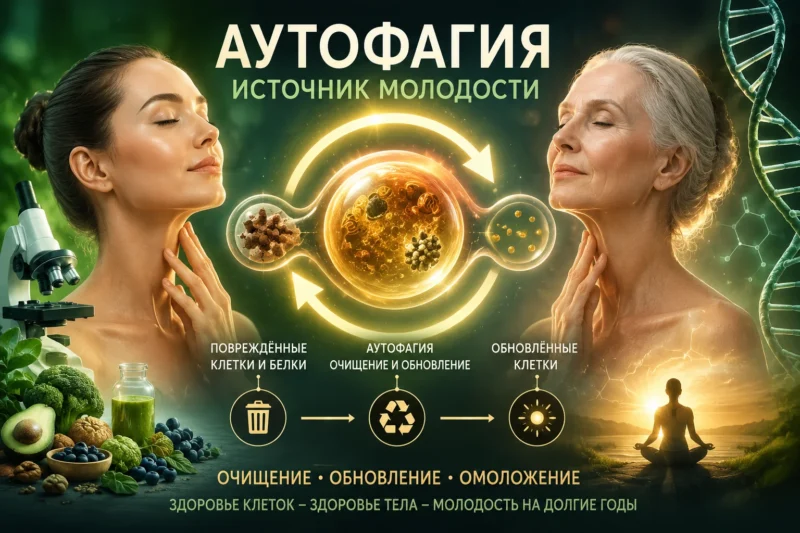 Аутофагия источник молодости