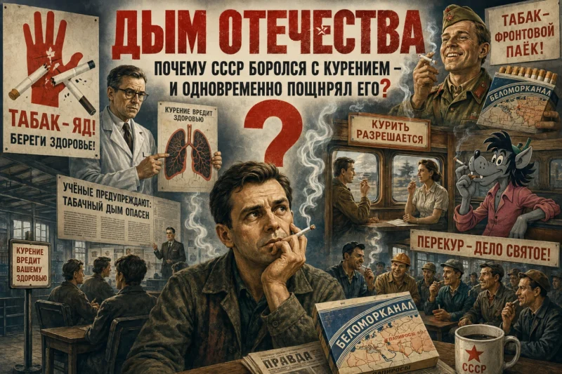 знали, что вредно, но поощряли