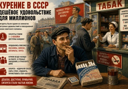 курение в СССР