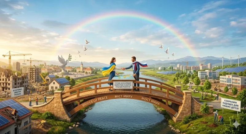 мост мира Украина Россия