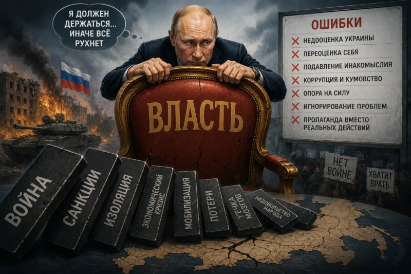 Ошибки Путина