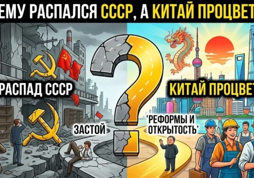 Почему распался СССР, а Китай процветает!