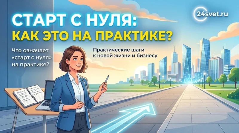 Что означает «старт с нуля» на практике?