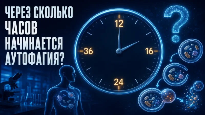 Через сколько часов начинается аутофагия?