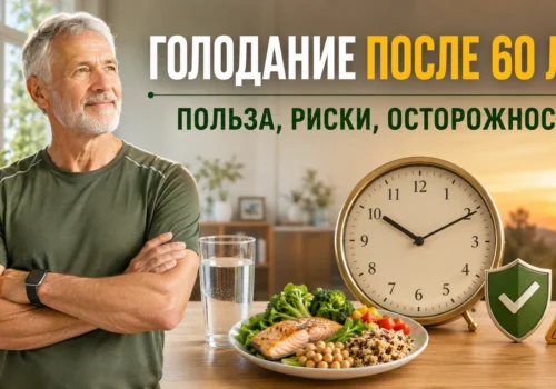 Голодание после 60 лет: возможная польза, риски и меры предосторожности