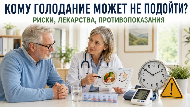  Кому голодание может не подойти?